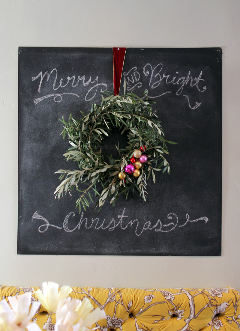 DIY Olive Branch Wreath | PepperDesignBlog.com