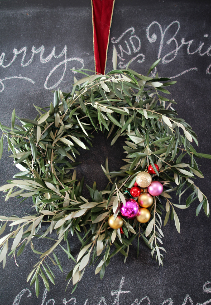 DIY Olive Branch Wreath | PepperDesignBlog.com