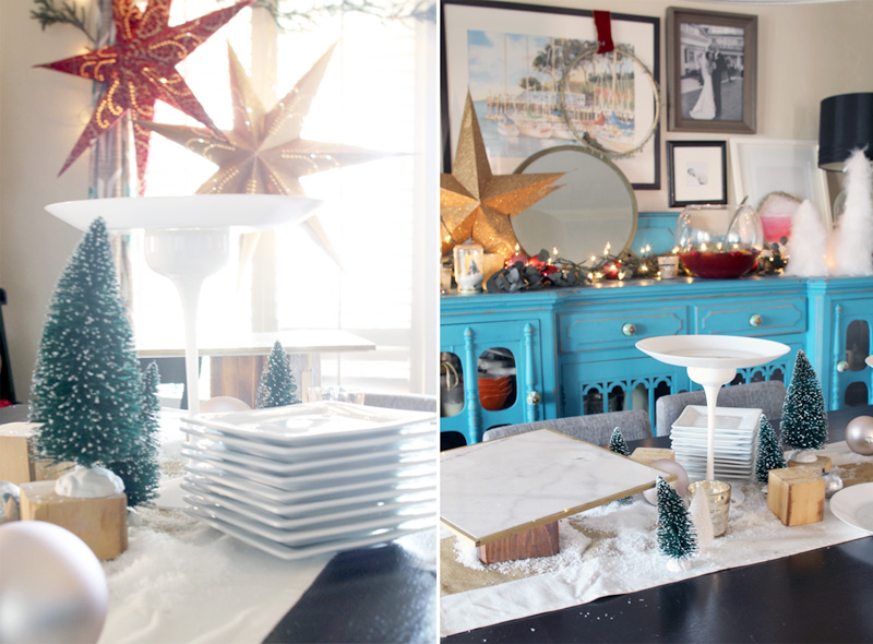 Our Home for the Holidays | Christmas 2014 | Giant Paper Star Ornaments | PepperDesignBlog.com