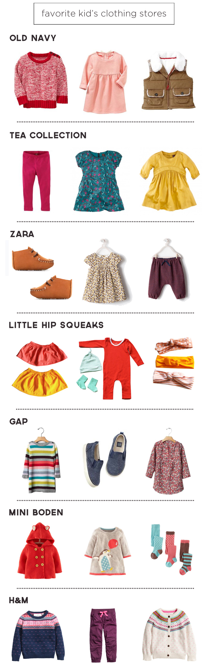 Favorite Kid's Clothing Stores + Cyber Monday Deals | PepperDesignBlog.com