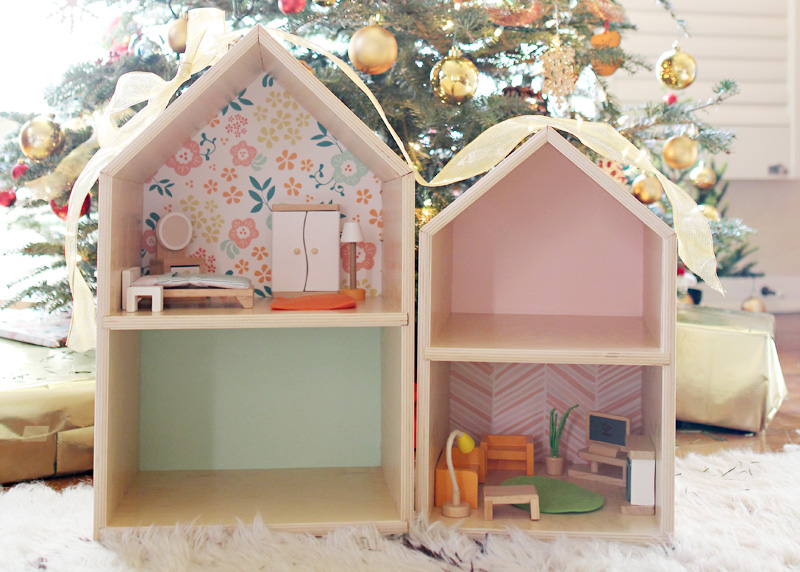 Handmade Wooden Dollhouse | PepperDesignBlog.com