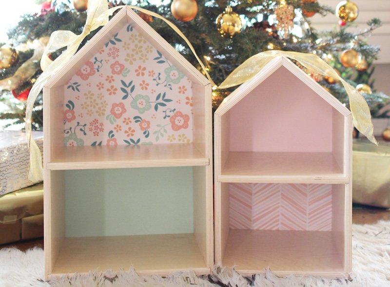 Handmade Wooden Dollhouse | PepperDesignBlog.com