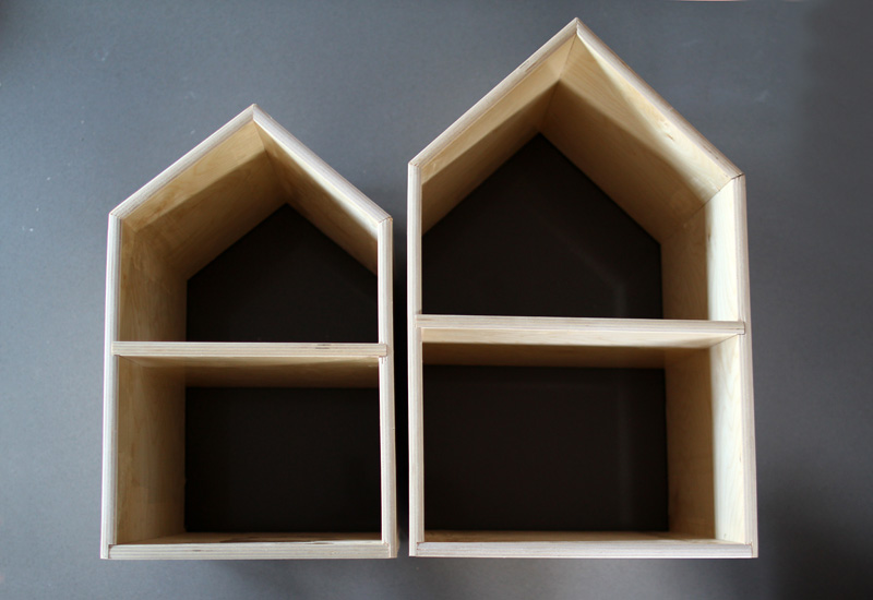 Handmade Wooden Dollhouse | PepperDesignBlog.com