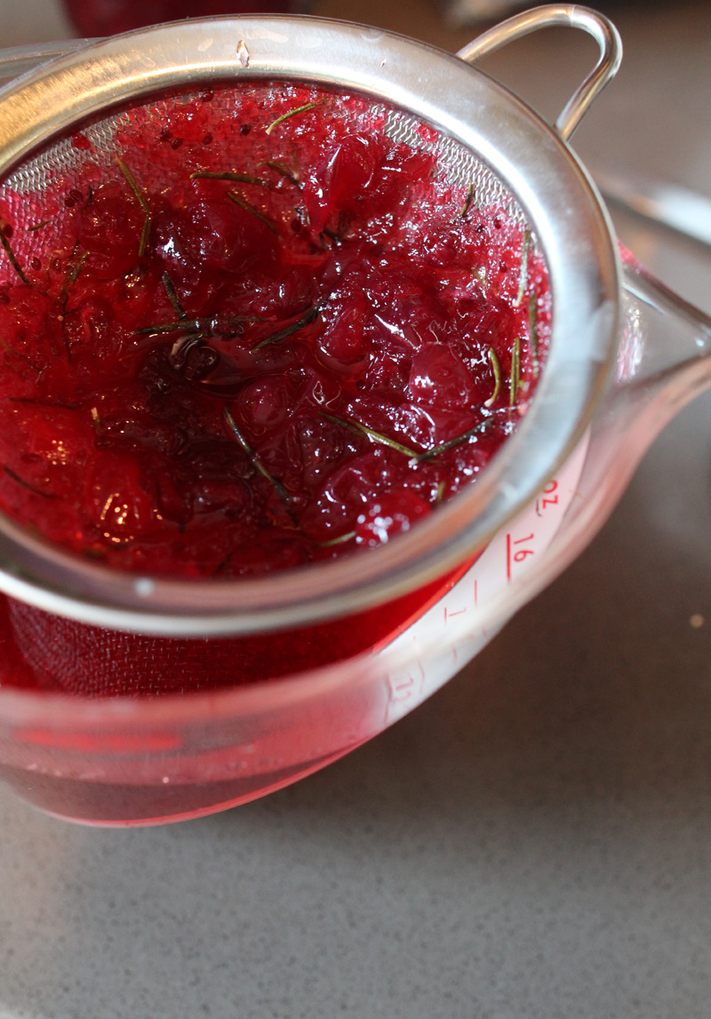 Handmate Gifts: Cranberry & Lavender Infused Simple Syrup | A Holiday Cocktail | PepperDesignBlog.com