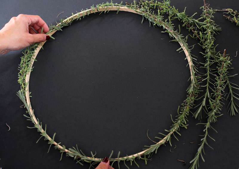 Lavender Wreath DIY | PepperDesignBlog.com