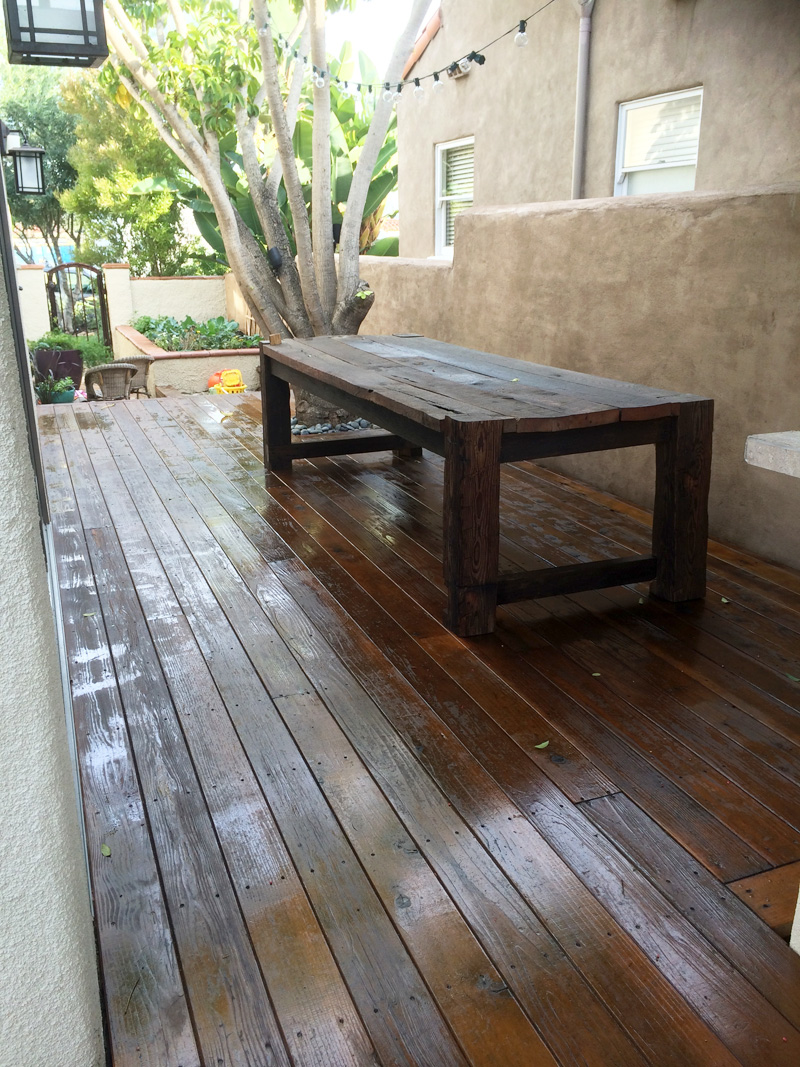 Our Renovated Backyard | Winter Maintenance | PepperDesignBlog.com