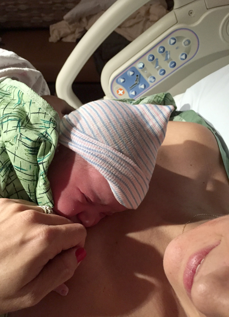 Baby Marley's Birth Story | PepperDesignBlog.com