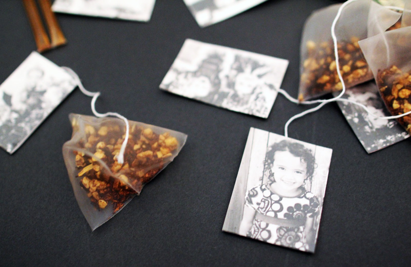 Handmade Gift: Photo Tea Tag | PepperDesignBlog.com