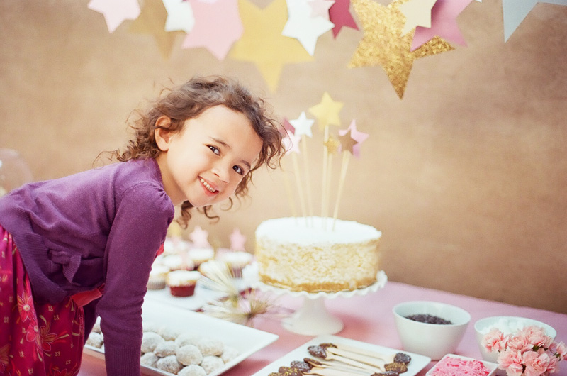 Liv's Sparkly Star Birthday Party | PepperDesignBlog.com