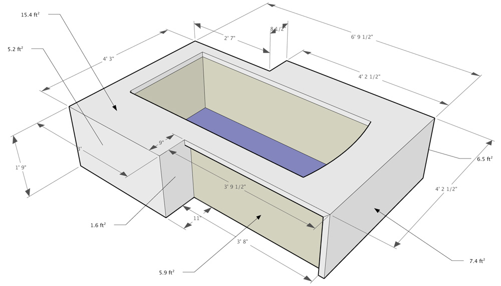 Master Bath/Bedroom Week 2 | Tub Surround | PepperDesignBlog.com