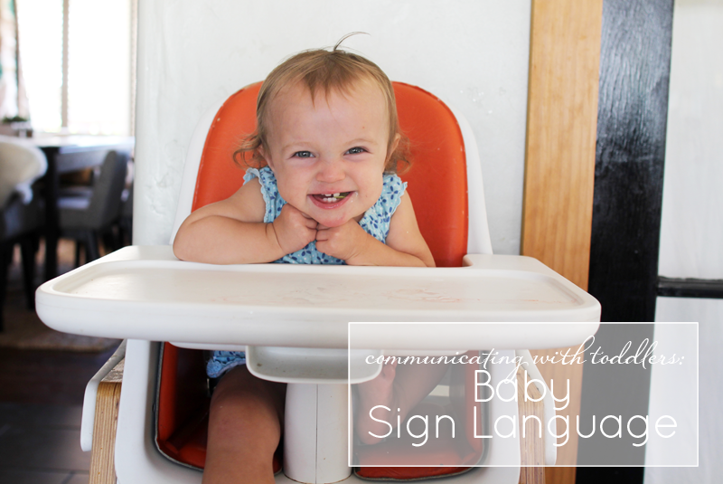 Communicating with Baby: Baby Sign Language | PepperDesignBlog.com