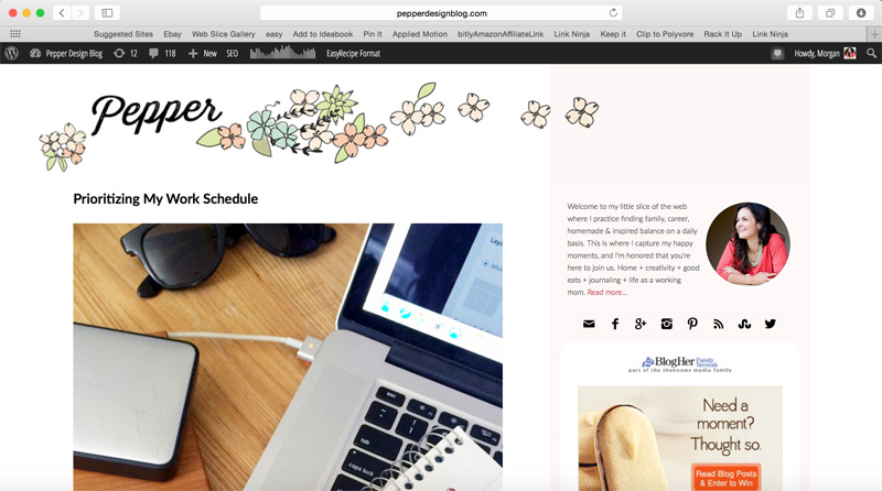 Business of Blogging | The Details | PepperDesignBlog.com