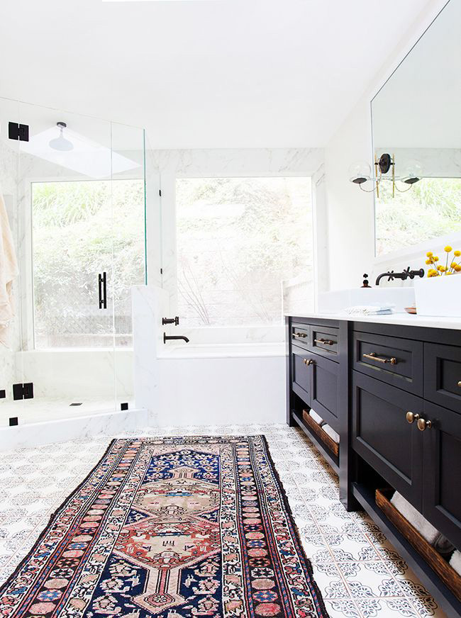Master Bathroom Tile Inspiration | PepperDesignBlog.com