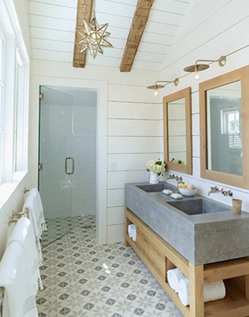 Master Bathroom Tile Inspiration | PepperDesignBlog.com