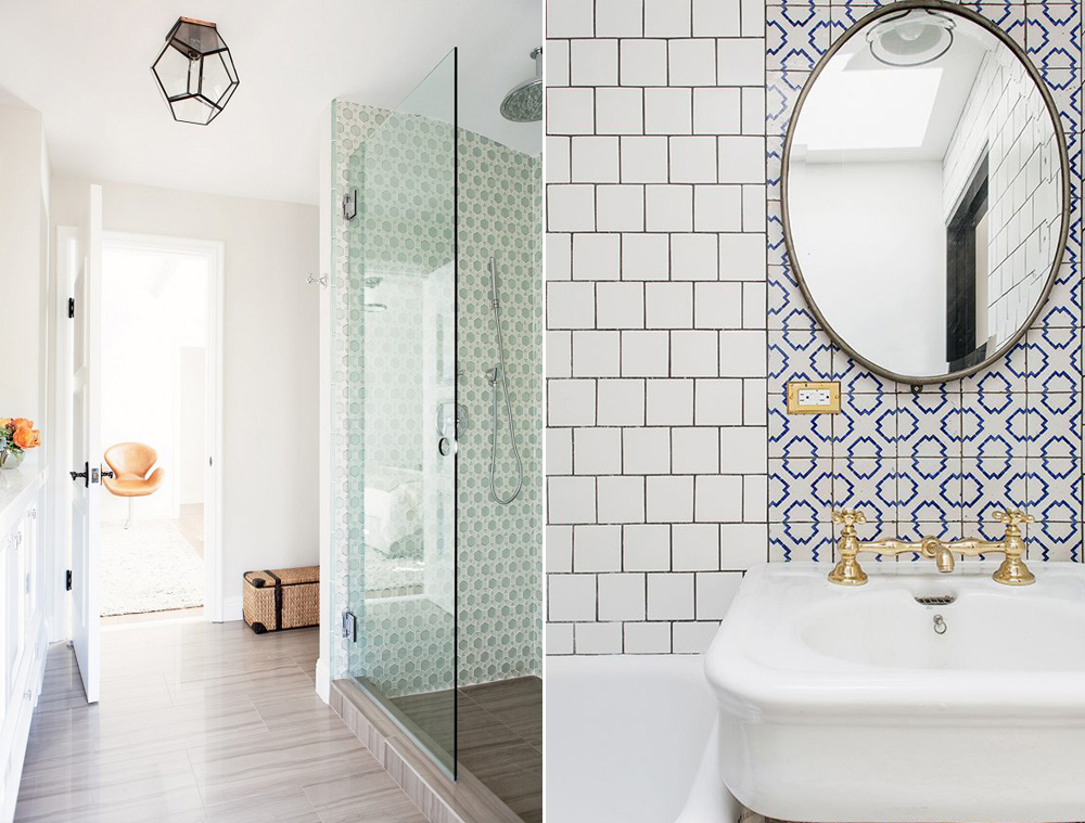 Master Bathroom Tile Inspiration | PepperDesignBlog.com