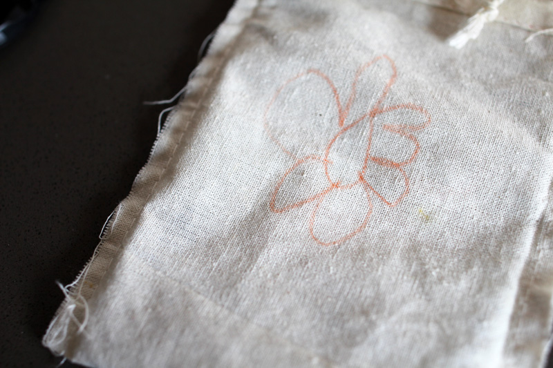 Lavender Drawer Satchel, Helps with Mothballs | Kid-Friendly Project | PepperDesignBlog.com