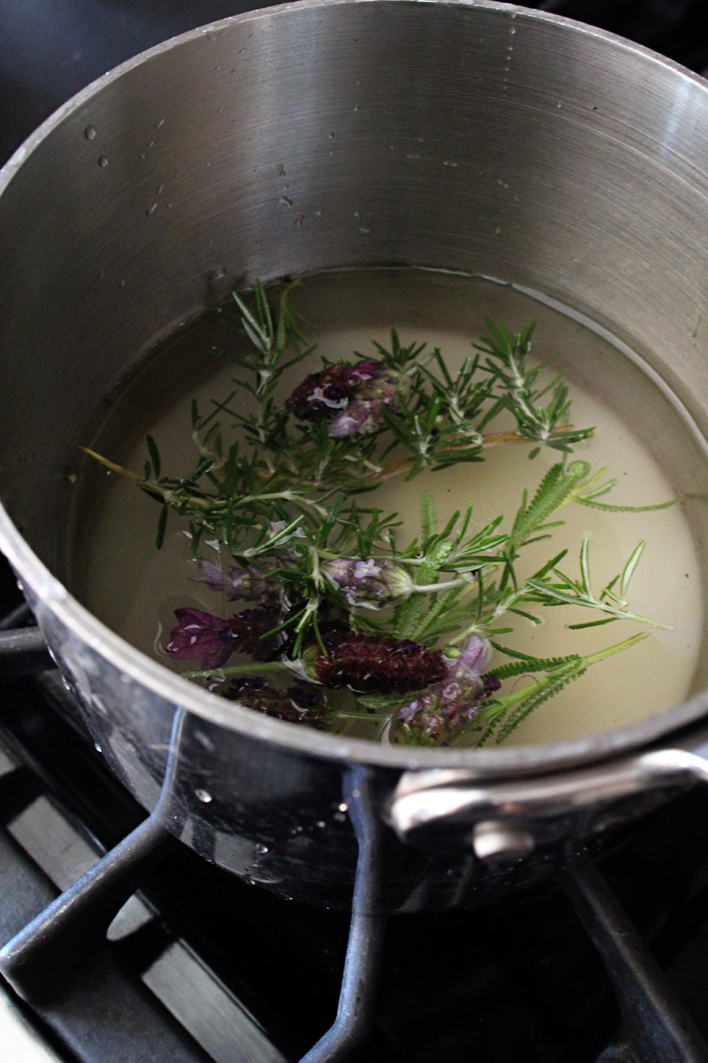 Lavender & Lemon Sparkling Soda | PepperDesignBlog.com