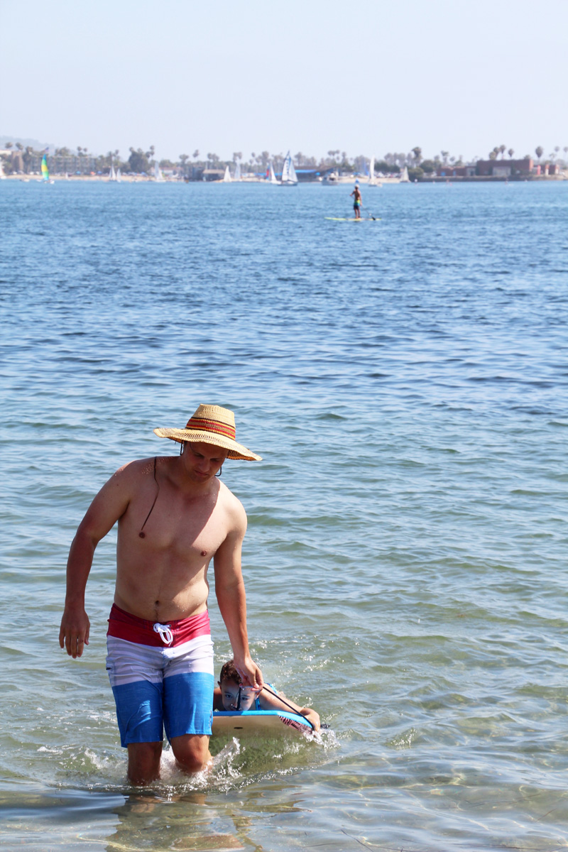 Father's Day, 2015 | Mission Bay, San Diego | PepperDesignBlog.com