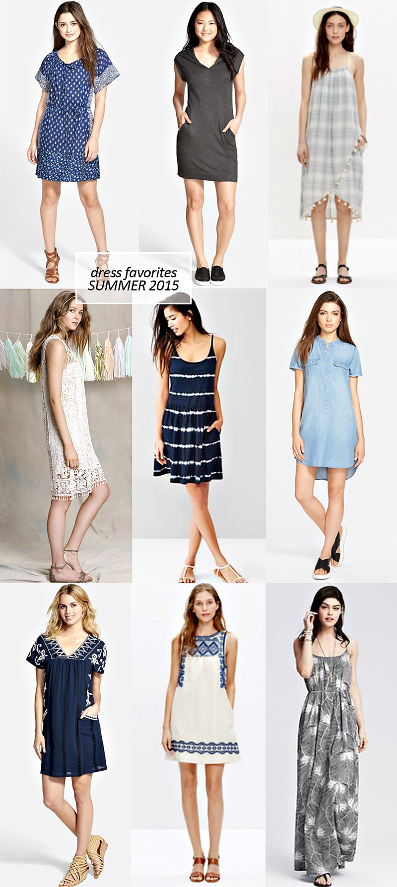 9 Summer Dress Favorites | PepperDesignBlog.com