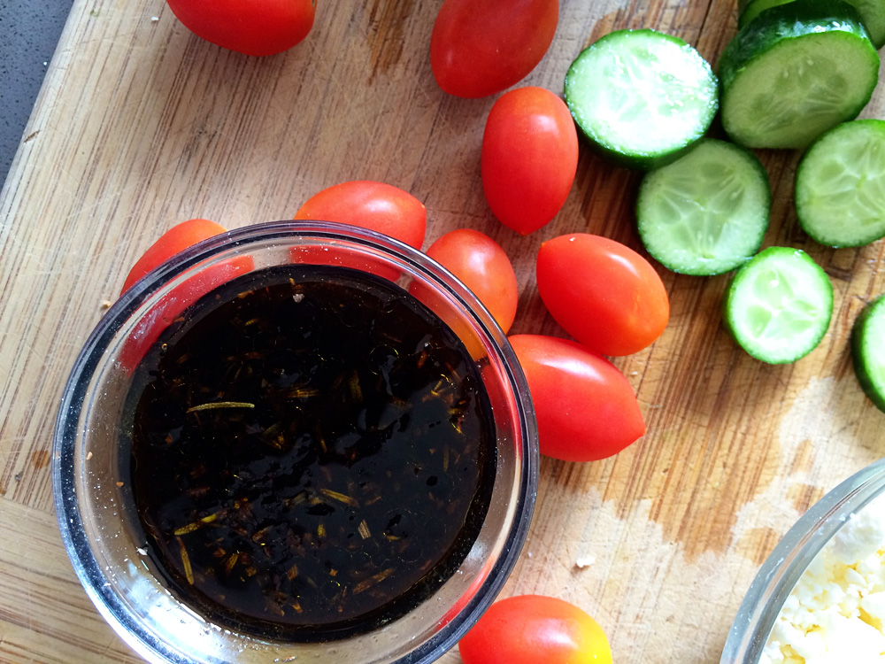 A Quinoa Mediterranean Garden Box Salad | PepperDesignBlog.com