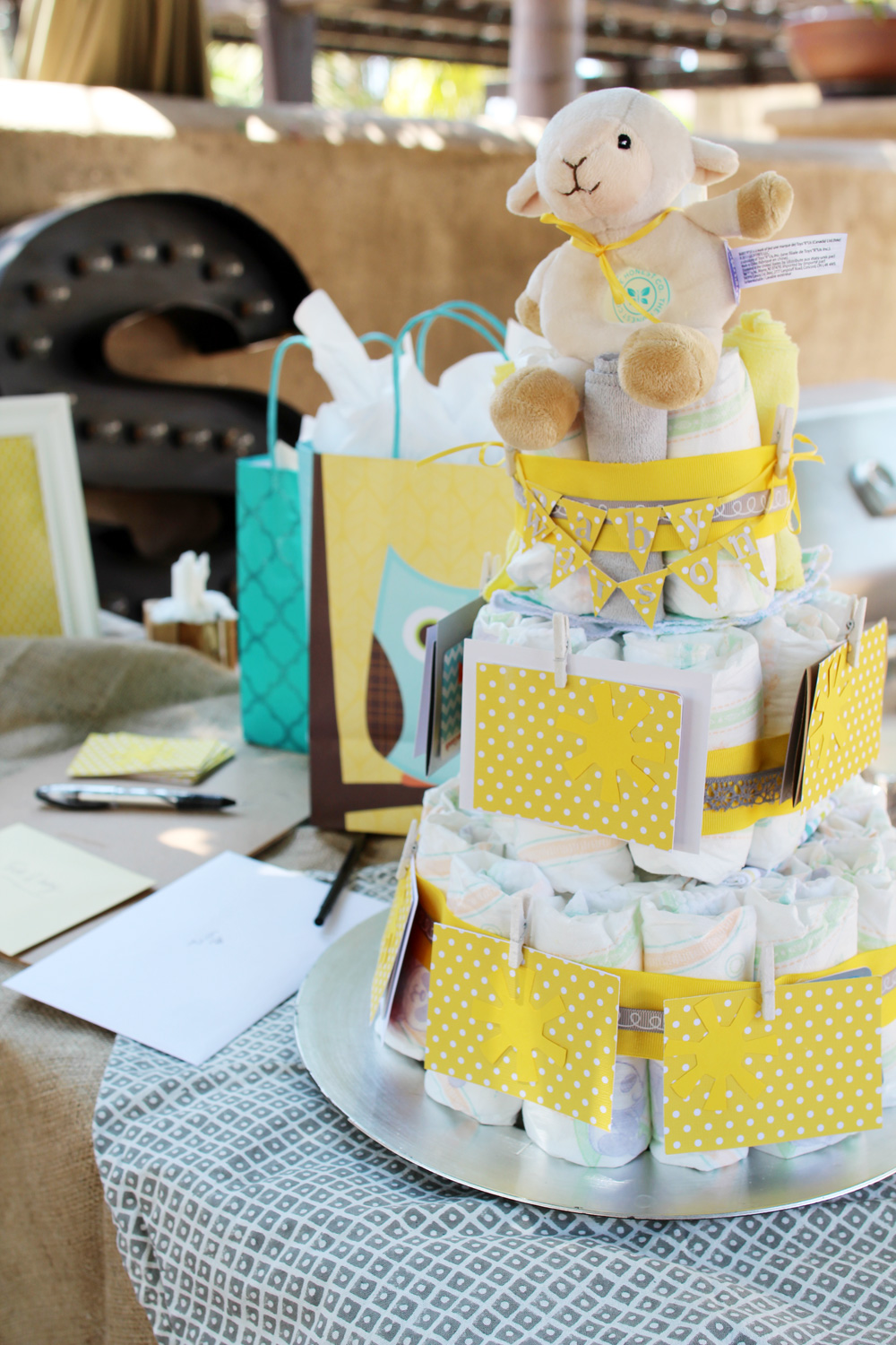 You Are My Sunshine Baby Shower | PepperDesignBlog.com