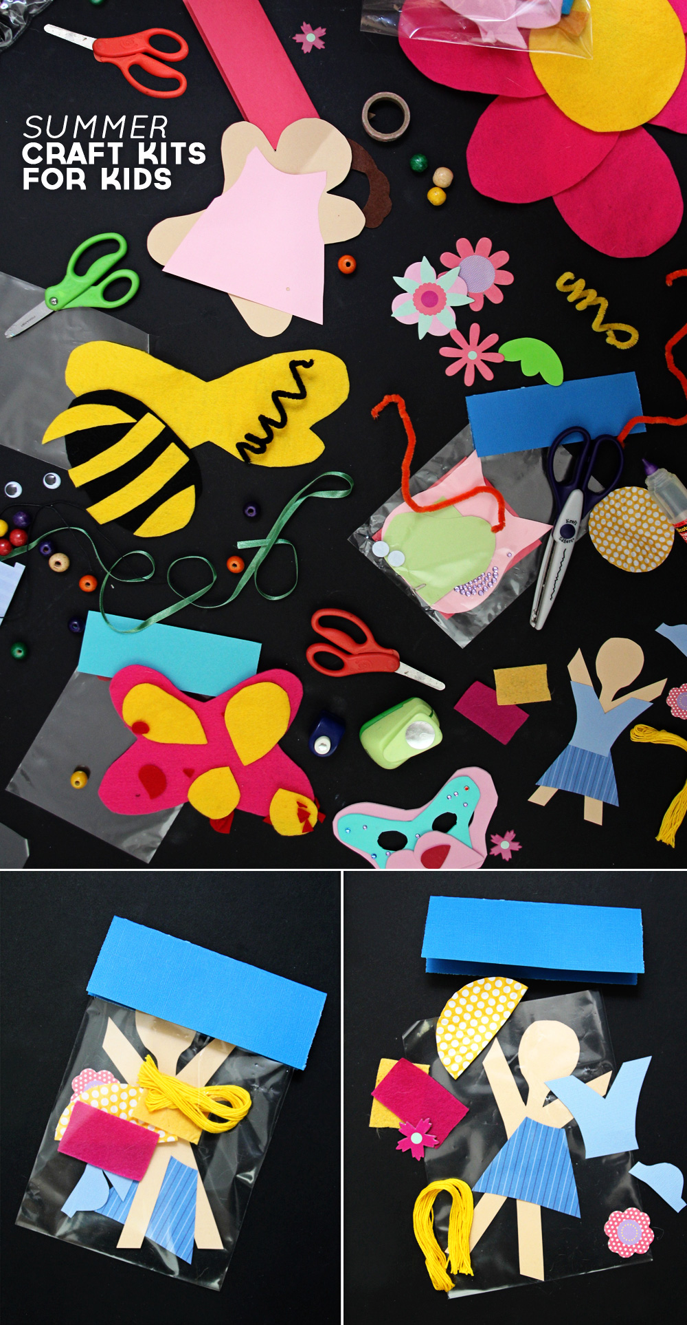 Rainbow Beginners Embroidery Kit, Kids Friendly Crafts, Hand Embroidery Kit,  Summer Kids Crafts 