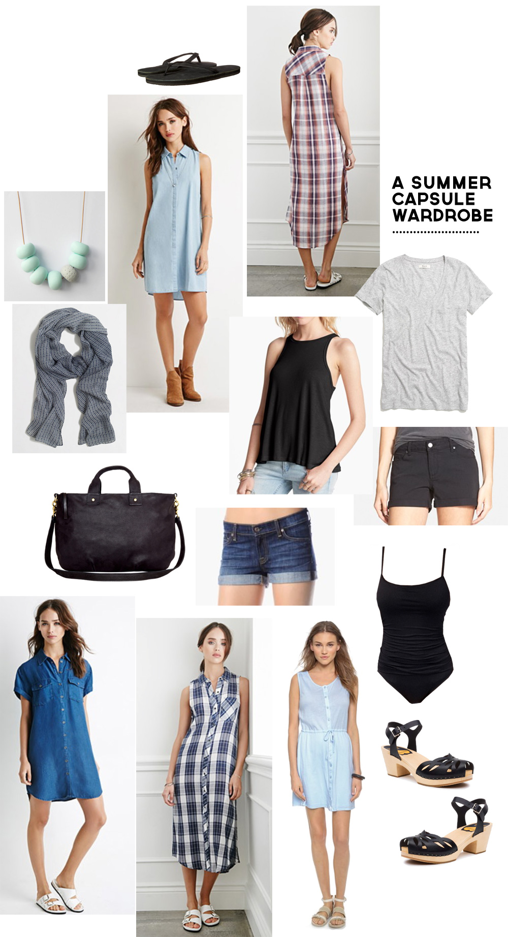 A (Nursing-Friendly) Summer Capsule Wardrobe - Pepper Design Blog