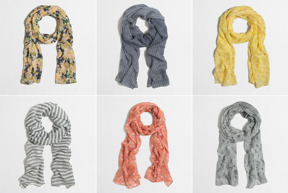 Closet Favorites: Light Weight Layering Scarves