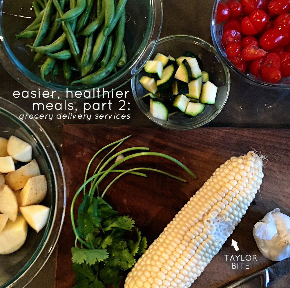 Easier, Healthier Meals Part 2: Grocery Delivery Service