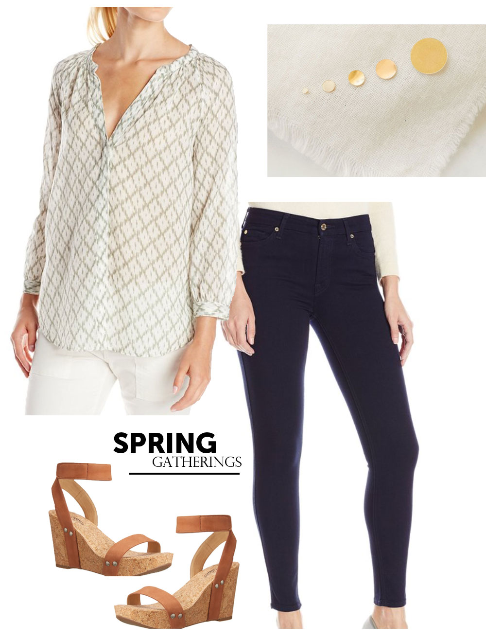 Wardrobe Style Board | Spring Gatherings