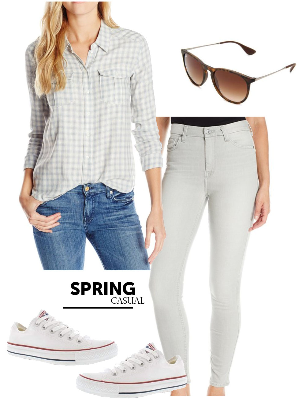 Wardrobe Style Board | Spring Casual